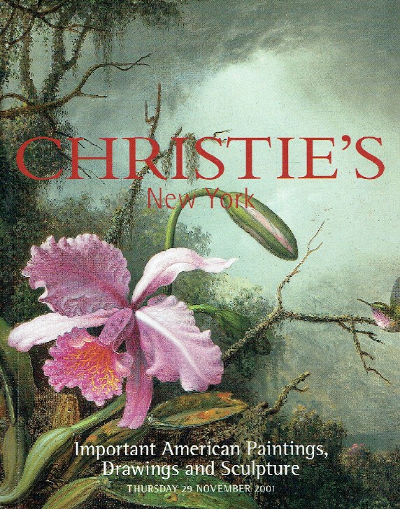 Christies Nov. 2001 Important American Paintings, Drawings & Sculpture- Digital