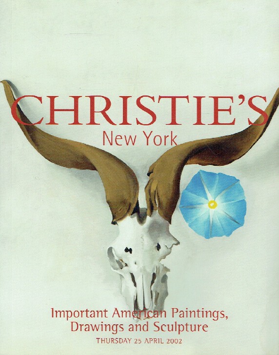Christies April 2002 Important American Paintings, Drawings & Sculpture - Click Image to Close