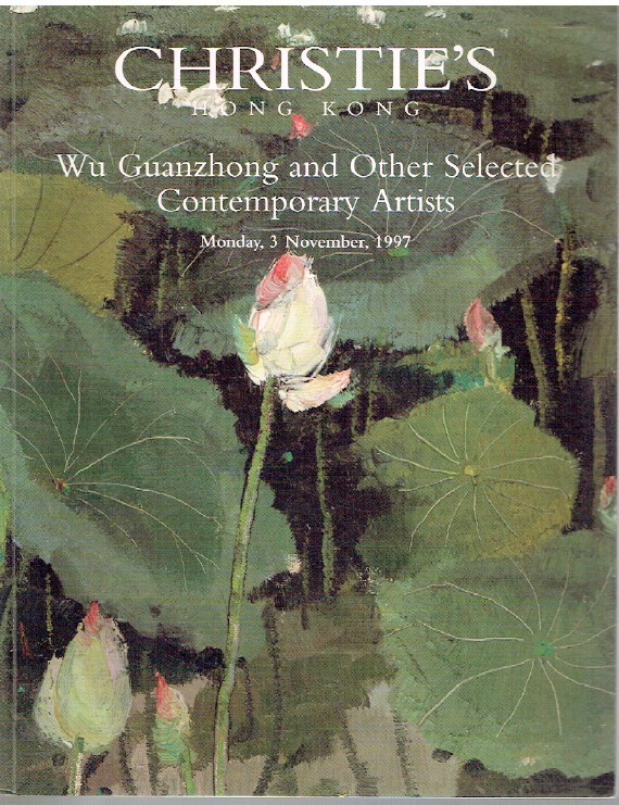 Christies November 1997 Wu Guanzhong & Other Selected Contemporary Artists