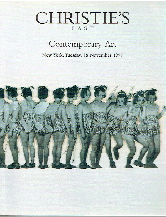 Christies November 1997 Contemporary Art (Digital Only)