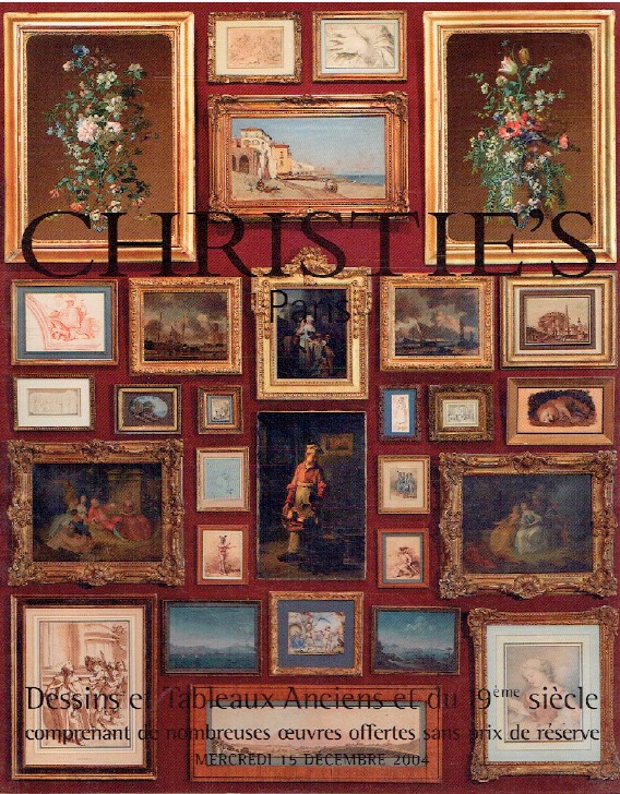 Christies December 2004 Old Master and 19th Century Drawings - Click Image to Close