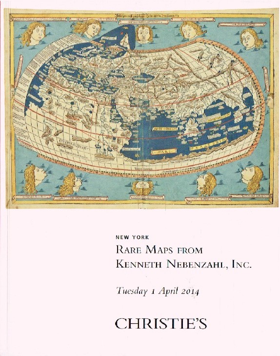 Christies April 2014 Maps - Kenneth Nebenzahl: Important Pair of Cary Globes