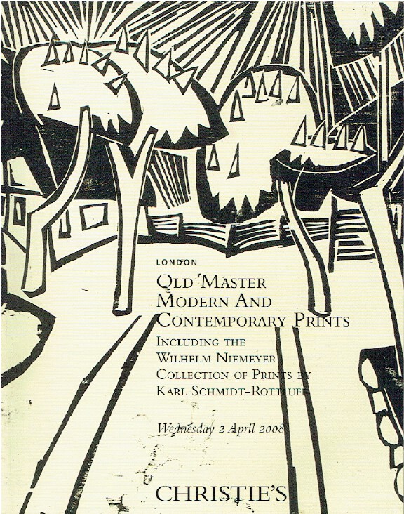 Christies April 2008 Old Master, Modern & Prints - Wilhelm Collection