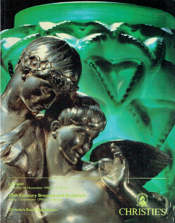 Christies November/December 1995 Lalique, 20th C Bronzes & Sculpture