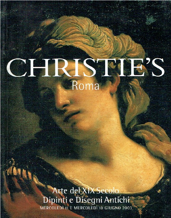 Christies June 2003 Old Master Paintings and 19th Century Paintings