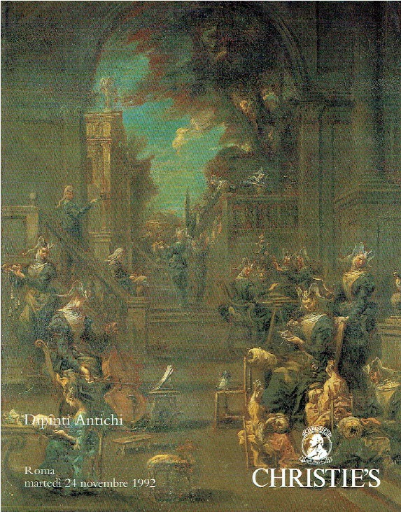 Christies November 1992 Old Master Paintings