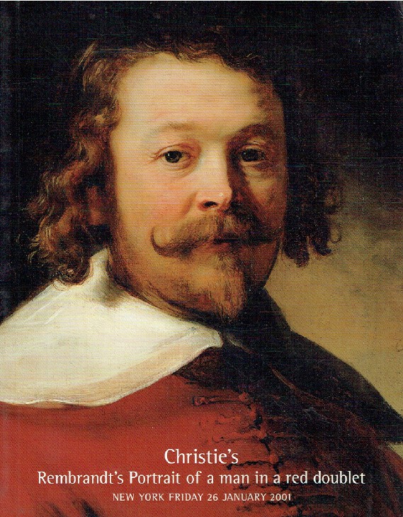 Christies January 2001 Rembrandt's Portrait of a Man in a Red Doublet (Digital )