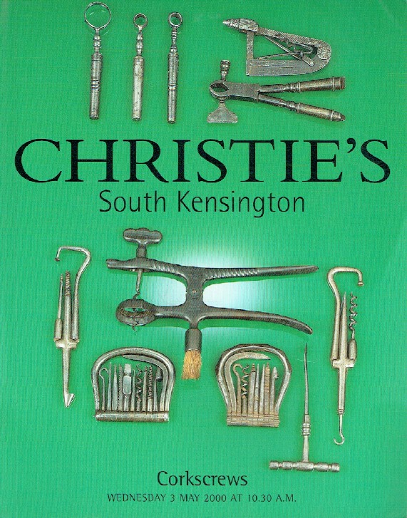 Christies May 2000 Corkscrews