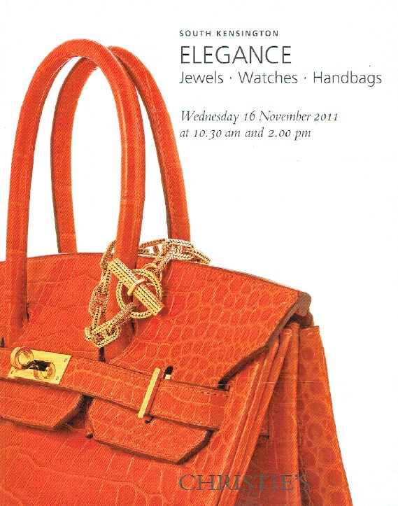 Christies November 2011 Elegance Jewels, Watches & Handbags