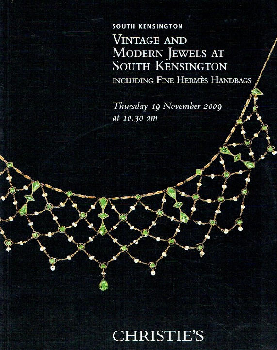 Christies November 2009 Vintage & Modern Jewels at South Kensington