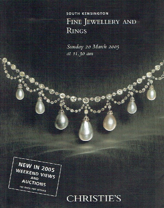 Christies March 2005 Fine Jewellery & Rings