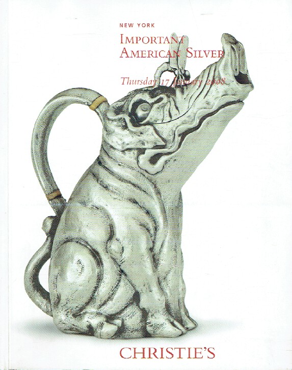 Christies January 2008 Important American Silver