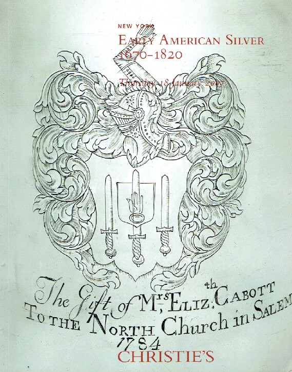 Christies January 2007 Early American Silver