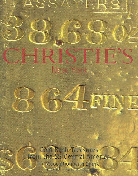 Christies Dec. 2000 Gold Rush Treasures from The SS C. America (Digital only)