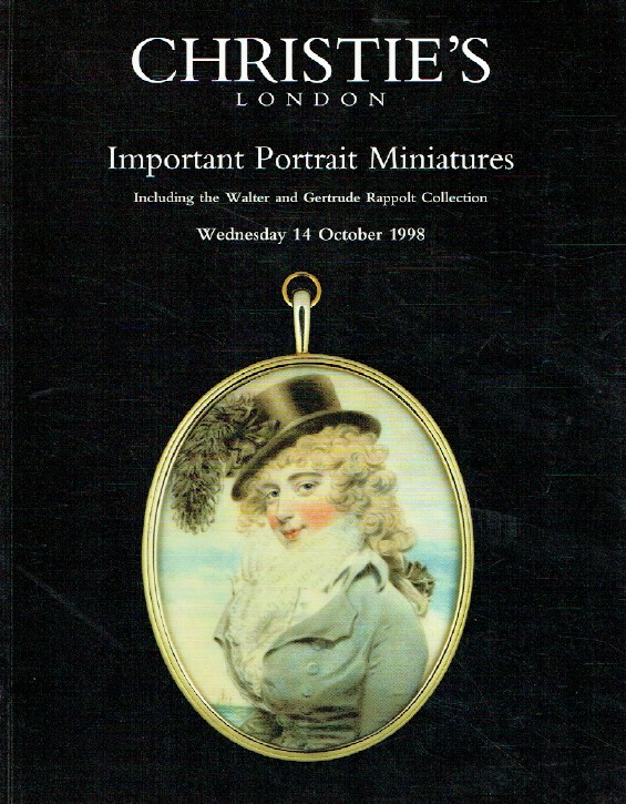 Christies 1998 Important Portrait Miniatures Walter & Rappolt (Digital only)
