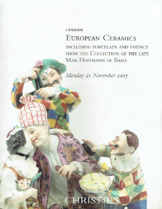 Christies November 2005 European Ceramics Max Haffmann Collection - Click Image to Close