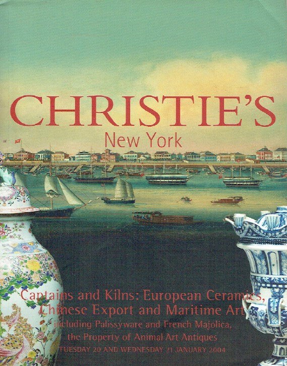 Christies January 2004 Captains & Kilns:Ceramics, Chinese Export & Maritime Art