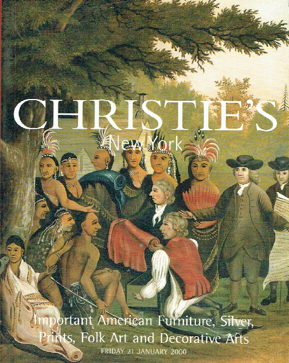 Christies January 2000 Important American Furniture, Folk Art & Decorative Arts