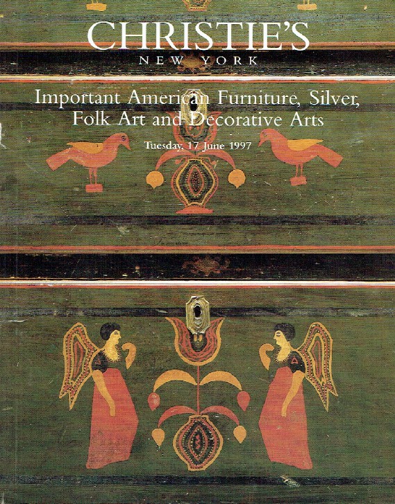 Christies June 1997 Important American Furniture, Silver & Decorative Arts