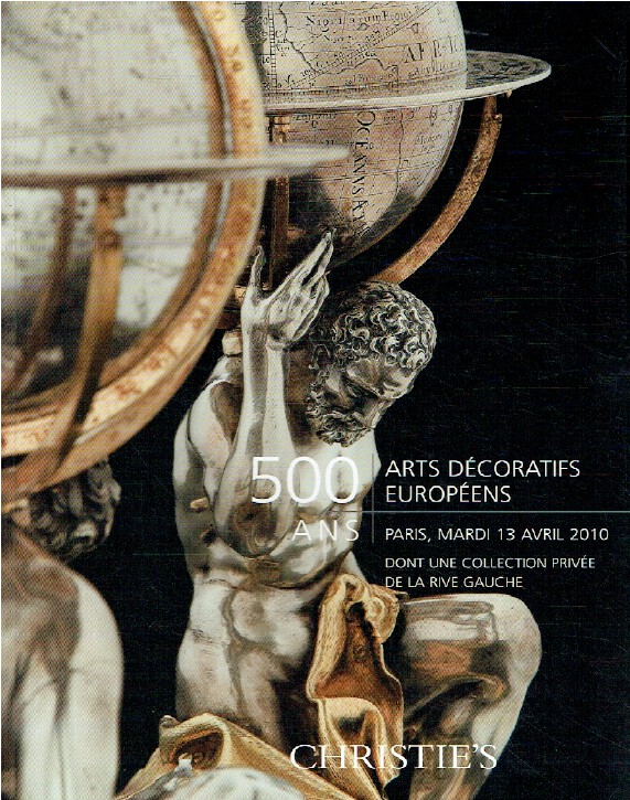 Christies April 2010 European Decorative Art - Da La Rive Private Collection