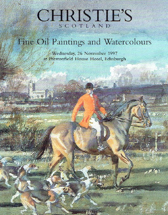 Christies November 1997 Fine Oil Paintings and Watercolours