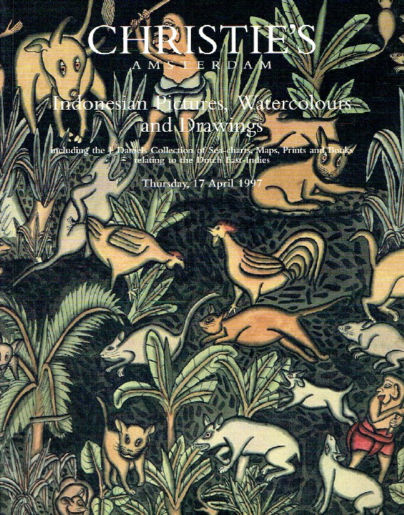 Christies April 1997 Indonesian Pictures & Drawings - J. Daniels Collection