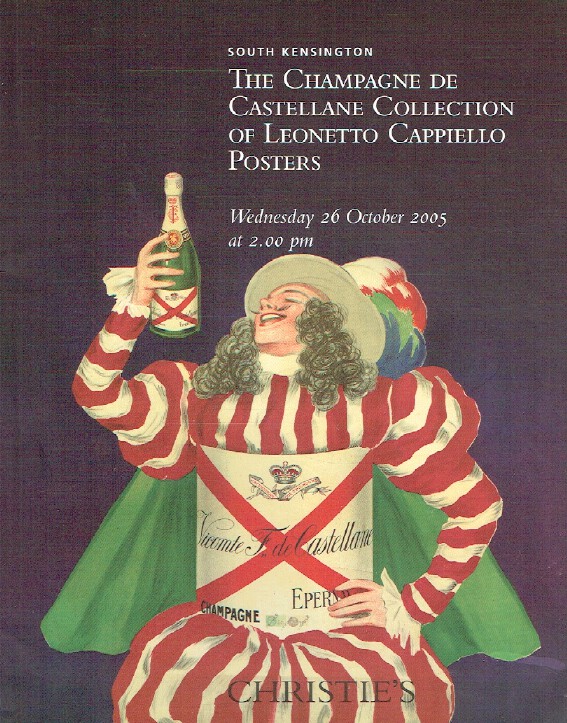 Christies October 2005 The Champagne De Castellana Collection of Posters