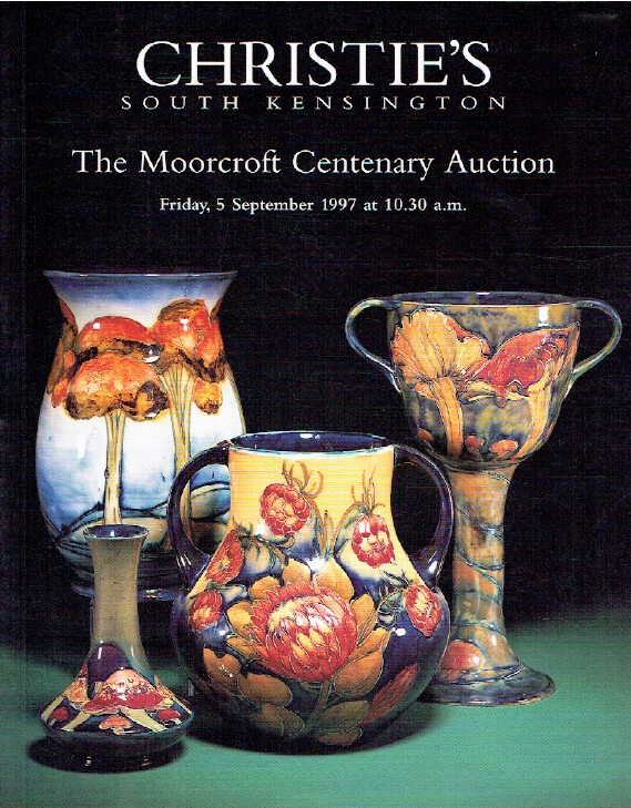 Christies September 1997 The Moorcroft Centenary Auction - Click Image to Close
