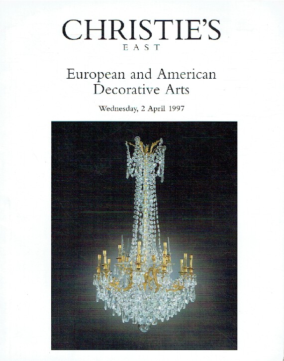 Christies April 1997 European & American Decorative Arts