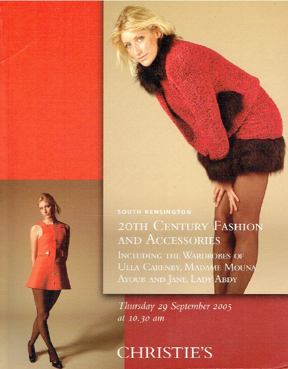 Christies September 2005 20th C Fashion & Accessories, Carenby & Ayoub