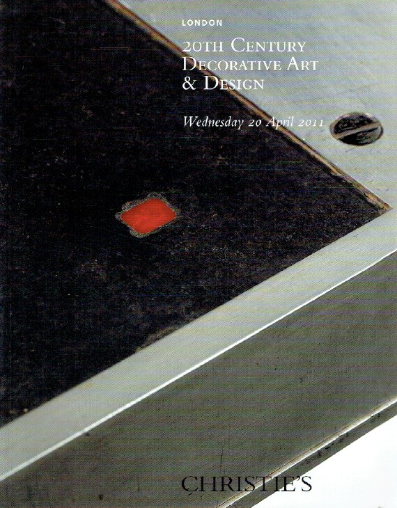 Christies April 2011 20th Century Decorative Art & Design