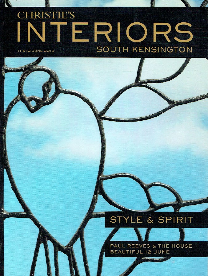 Christies June 2013 Interiors - Style & Spirit