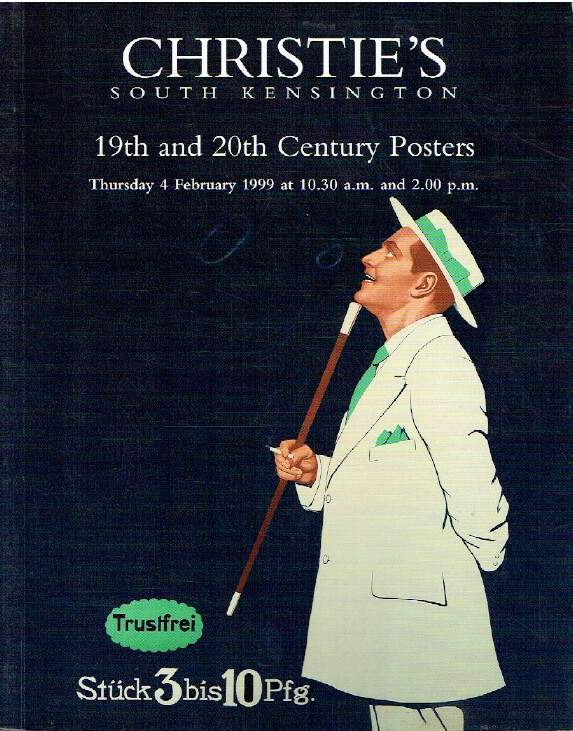 Christies February 1999 19th & 20th Century Posters - Click Image to Close