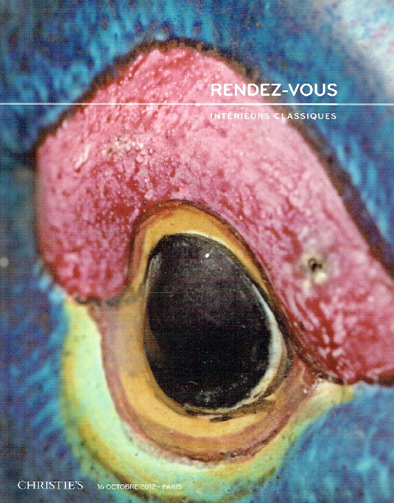 Christies October 2012 Rendez-Vous Classic Interiors (Digital only)