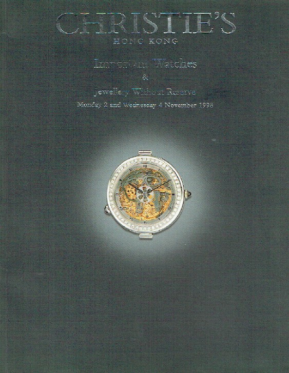 Christies November 1998 Important Watches & Jewellery Without Reserve