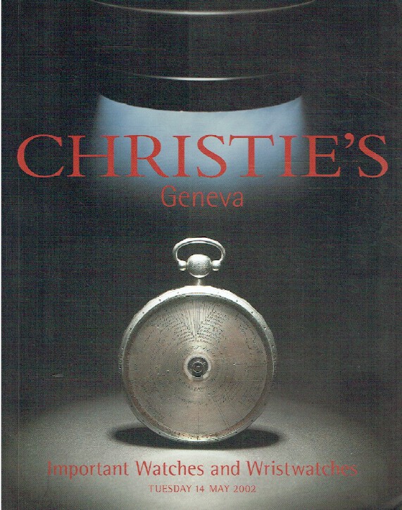 Christies May 2002 Important Watches & Wristwatches