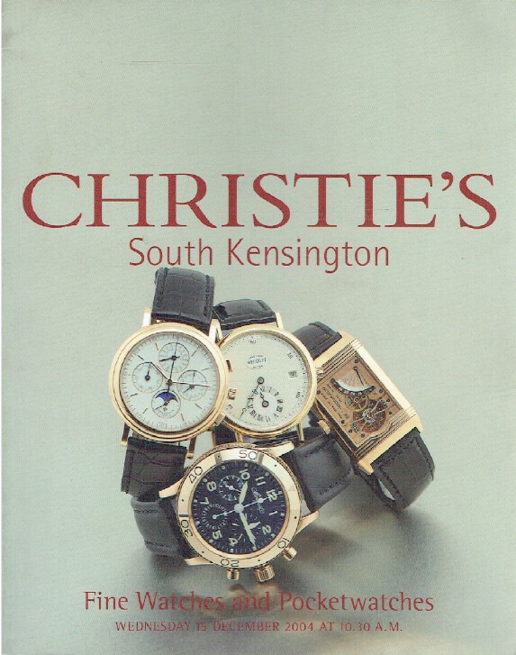 Christies December 2004 Fine Watches & Pocket Watches