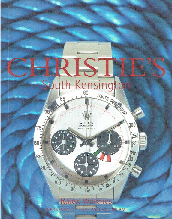 Christies June 2001 Rolex Watches (Digital Only)