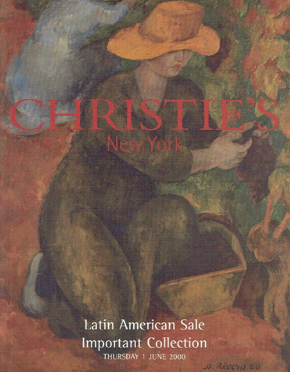 Christies June 2000 Latin American Sale Important Collection (Digital Only)