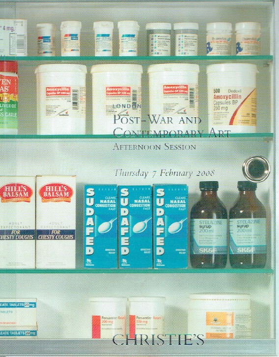 Christies February 2008 Post-War & Contemporary Art - Afternoon