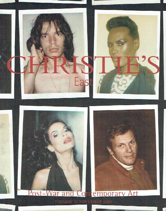 Christies November 2001 Post-War & Contemporary Art