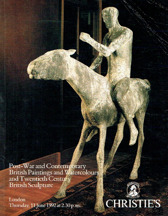 Christies June 1992 Post-War & Contemporary British Paintings &Sculpture