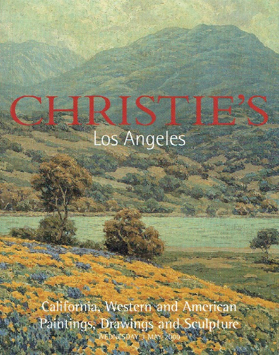 Christies May 2000 California, Western, American Paintings & Sculpture