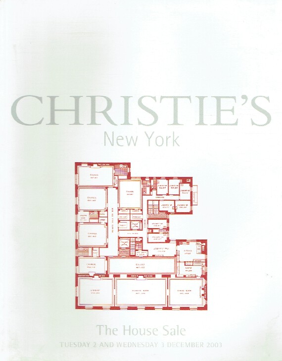 Christies December 2003 The House Sale