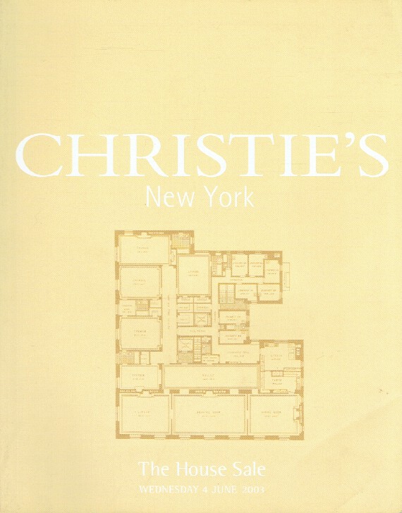 Christies June 2003 The House Sale
