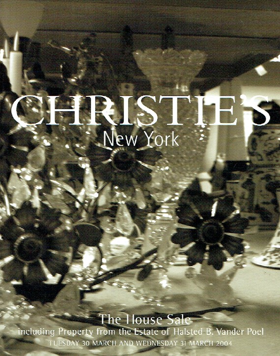Christies March 2004 The House Sale inc.B. Vander Poel Property (Digital only)