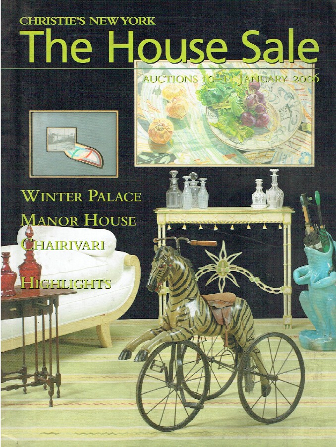 Christies January 2006 The House Sale Winter Palace, Manor House, Chairivari