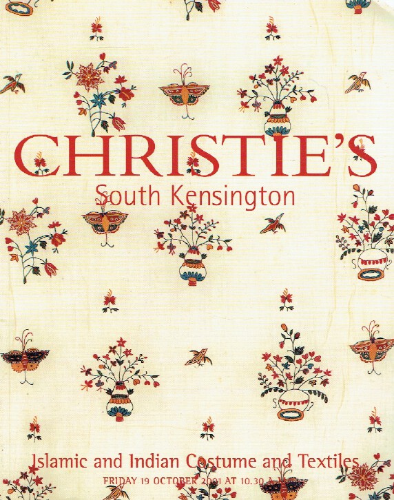 Christies October 2001 Islamic, Indian Costume and Textiles - Click Image to Close