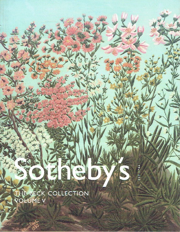 Sothebys October 2002 Impressionist & Modern Prints - Beck Collection Volume V
