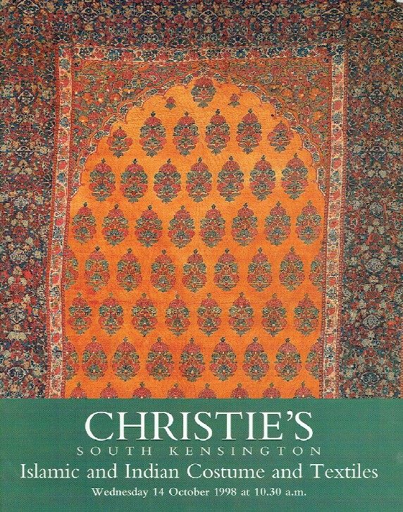 Christies October 1998 Islamic, Indian Costume and Textiles